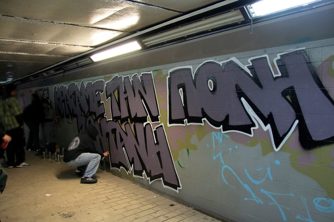 Voice of the Underground, Υπόγεια Διάβαση Υγεία, Χαλάνδρι, Antifa North